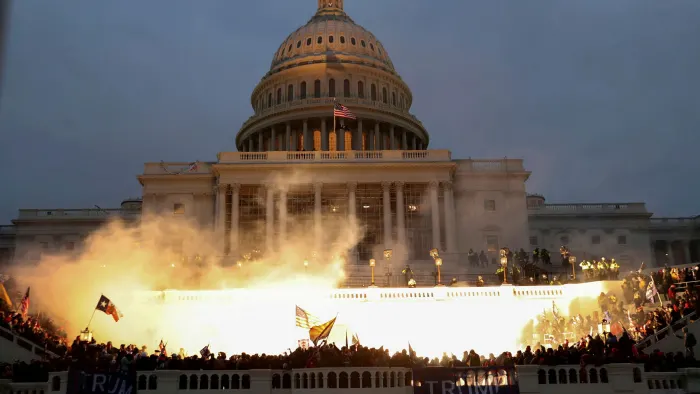 US companies amass political funding cash pile after Capitol riot |  Financial Times