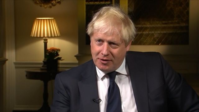 Thủ tướng Anh Boris Johnson