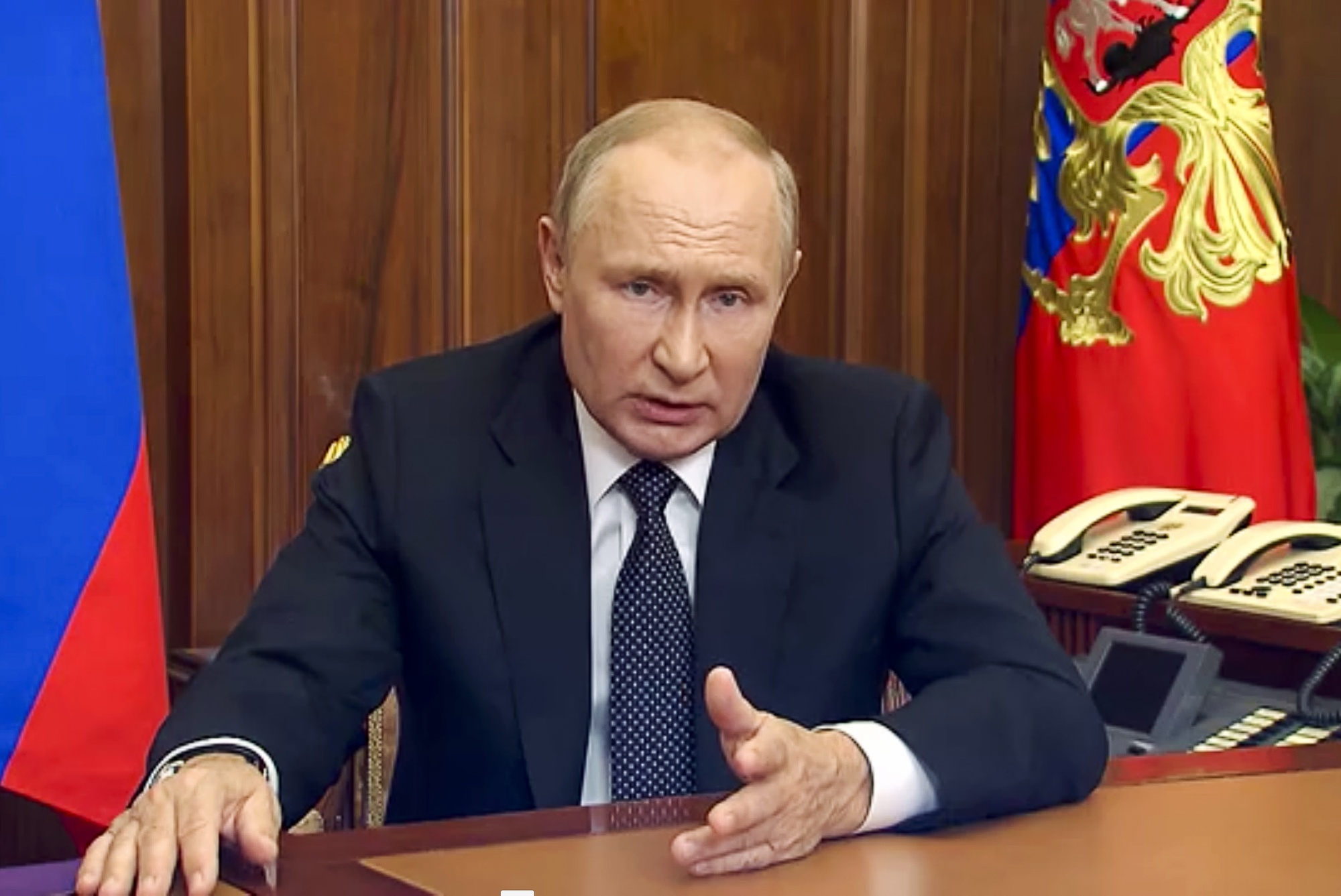 300 nghìn quân dự bị sẽ được huy động theo lệnh của tổng thống Putin