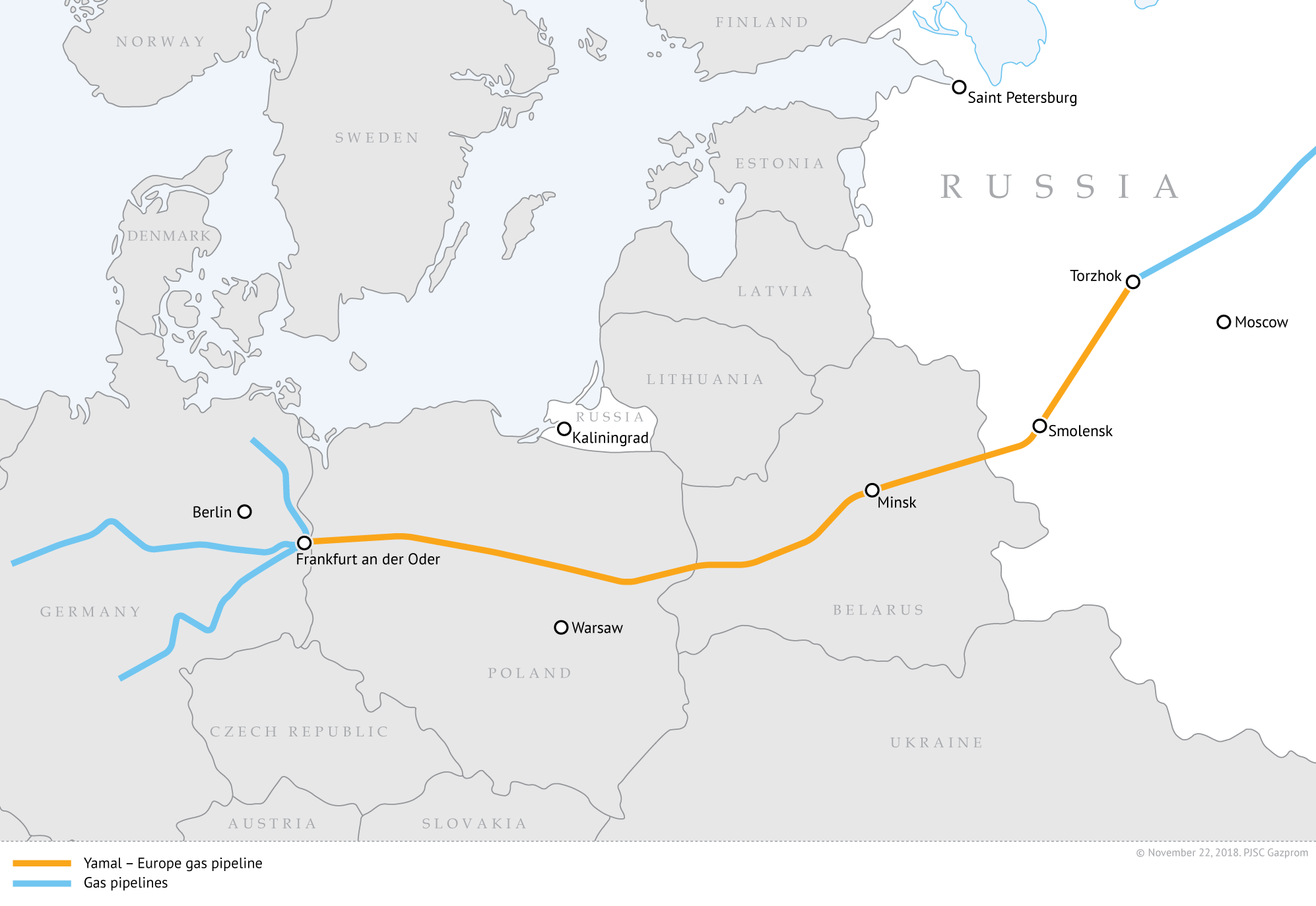 Russian gas flows via Yamal pipeline to Germany decline sharply –  EURACTIV.com