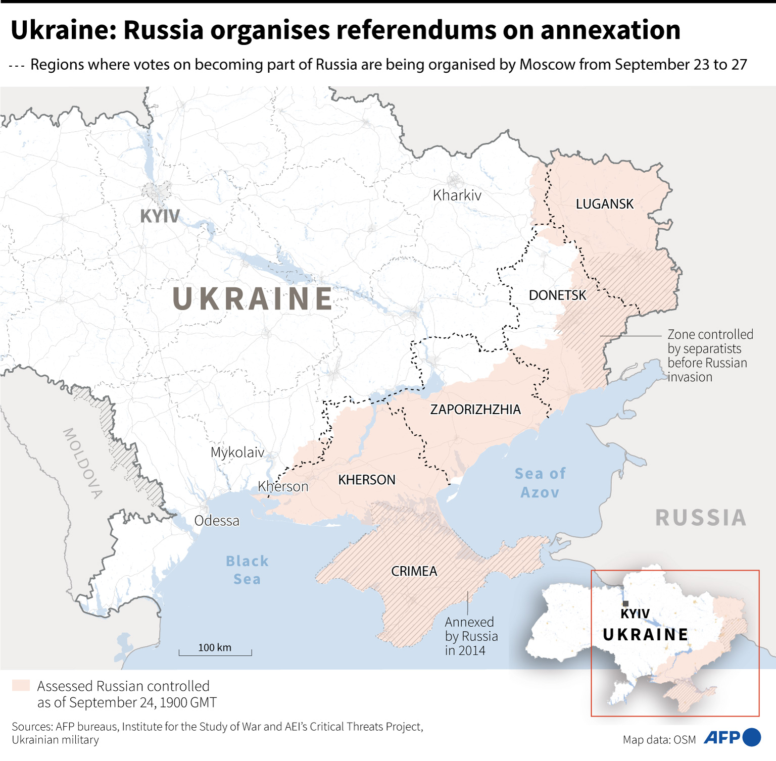 Russia Organises Referendum On Annexation In Occupied Ukraine Regions |  Barron's