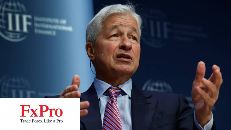 CEO JPMorgan: Nền kinh tế sẽ khó có thể bùng nổ trong bối cảnh có quá nhiều rủi ro