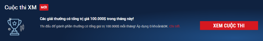 Cuộc thi XM - Nơi các trader tranh tài và giành những giải thưởng lớn