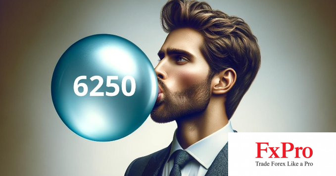 "Bong bóng" S&P 500 sẽ đổ vỡ tại ngưỡng 6,250?