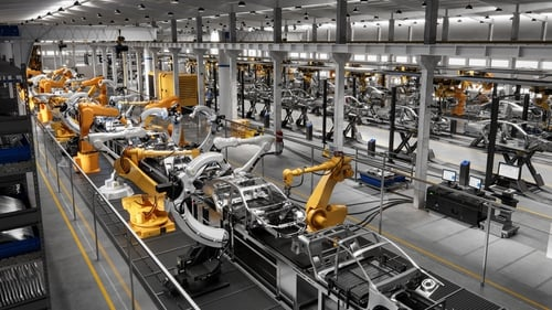 Euro zone industry output slips in September