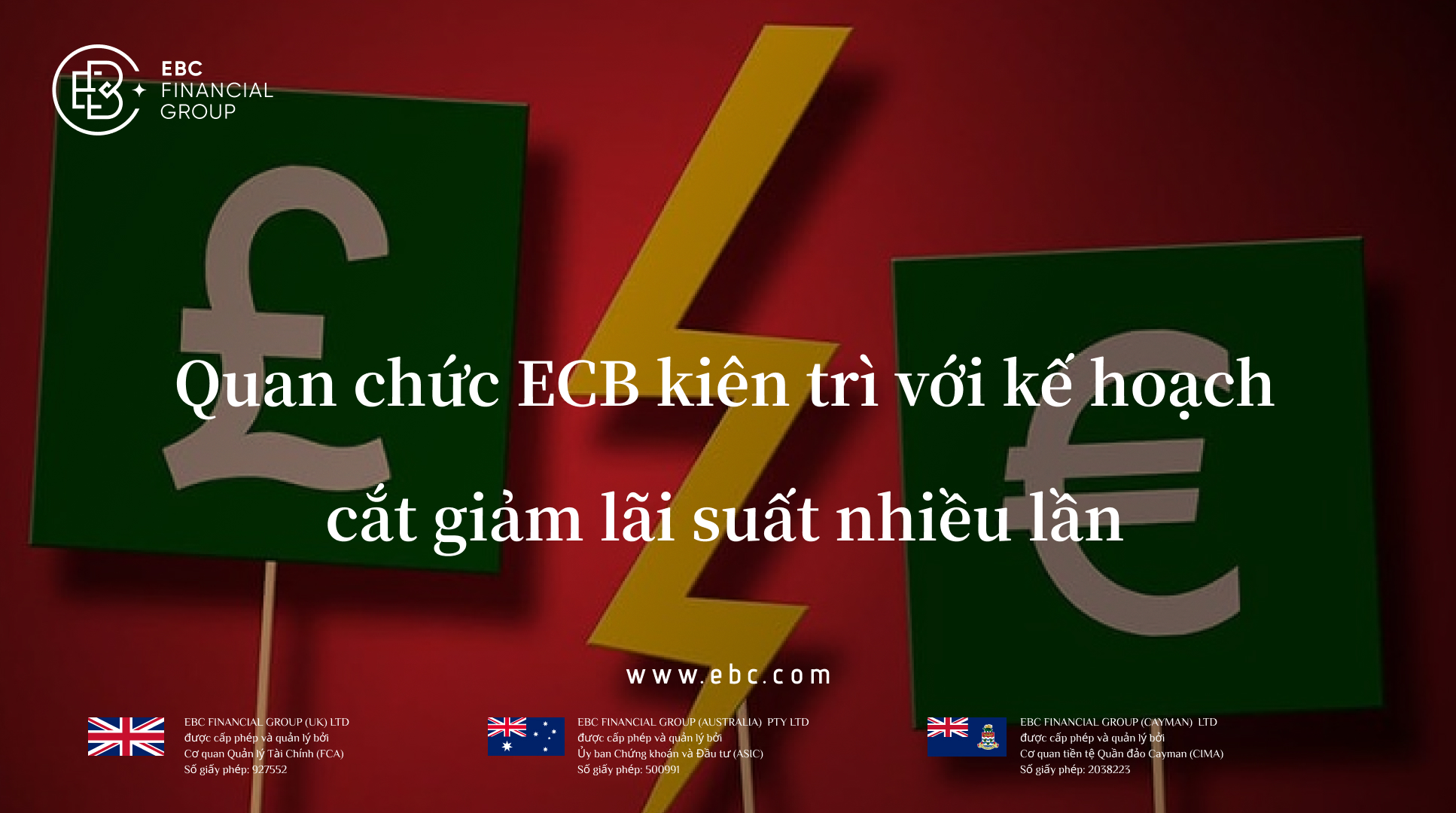 Trọng tâm toàn cầu EBC 23/04: Quan chức ECB kiên trì với kế hoạch cắt giảm lãi suất nhiều lần