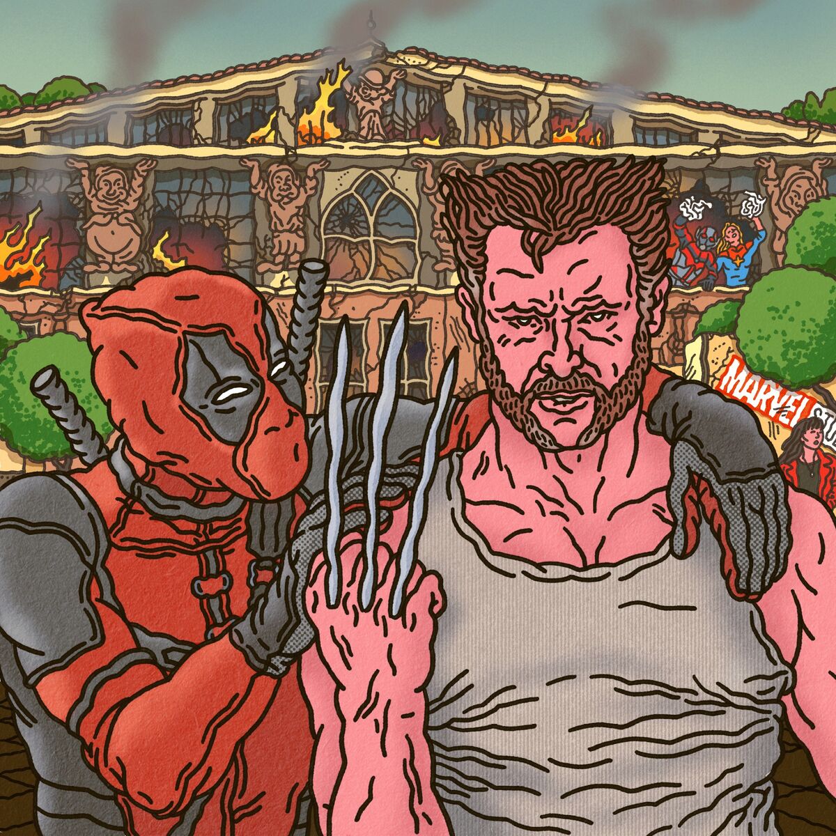 Disney đang đặt cược vào phim Deadpool & Wolverine cứu vãn Marvel