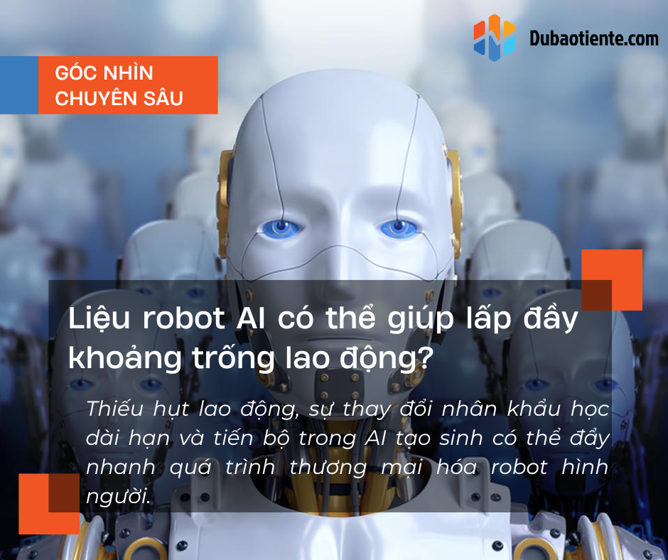 Liệu robot AI có thể giúp lấp đầy khoảng trống lao động?