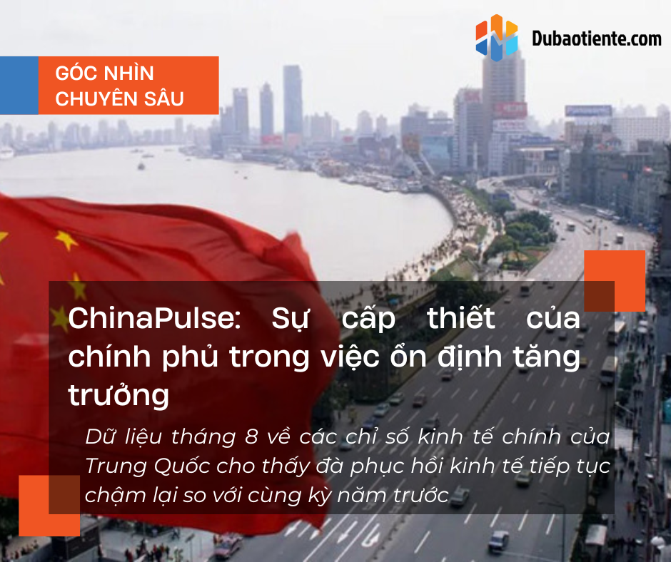 ChinaPulse: Sự cấp thiết của chính phủ trong việc ổn định tăng trưởng kinh tế Trung Quốc