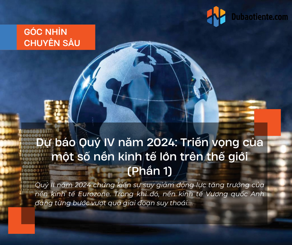 Dự báo Quý IV năm 2024: Triển vọng của một số nền kinh tế lớn trên thế giới (Phần 1)