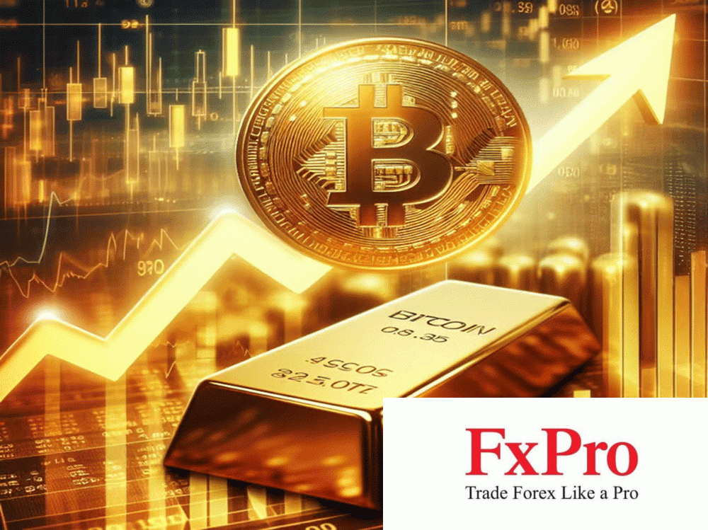 Bitcoin liên tục phá đỉnh, tiến sát mốc 100,000 USD