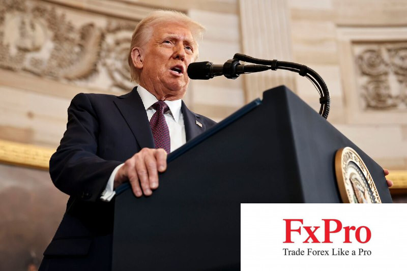 Donald Trump tuyên bố: "Thời đại hoàng kim" của Mỹ chỉ mới bắt đầu Donald Trump tuyên bố: "Thời đại hoàng kim" của Mỹ chỉ mới bắt đầu