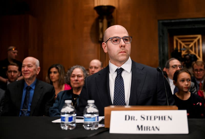 Trump's CEA chair pick Miran says deregulation will lower prices